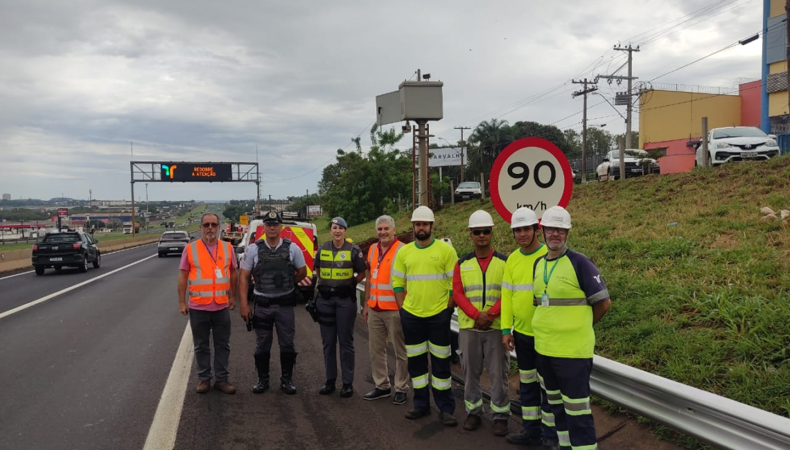Em Ribeirão Preto, Ipem-SP verifica radares na rodovia Anhanguera